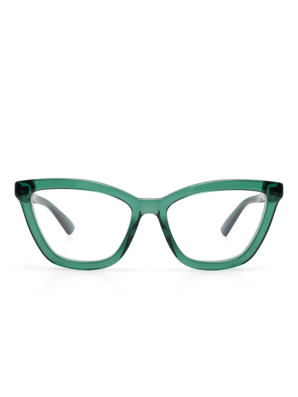 Gucci Eyewear butterfly-frame glasses | Green | Image 1