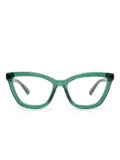Gucci Eyewear butterfly-frame glasses - Green