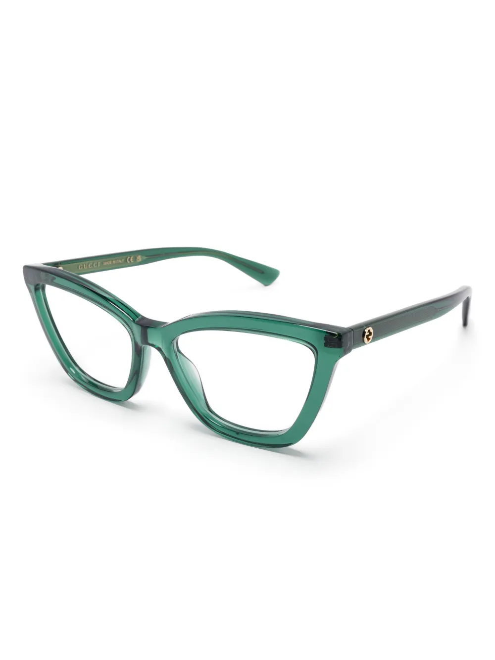 Gucci Eyewear butterfly-frame glasses | Men | Image 2