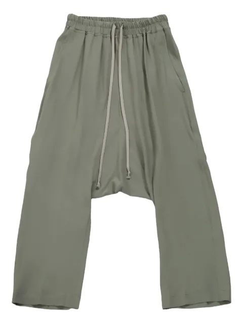 Rick Owens drop-crotch cropped trousers