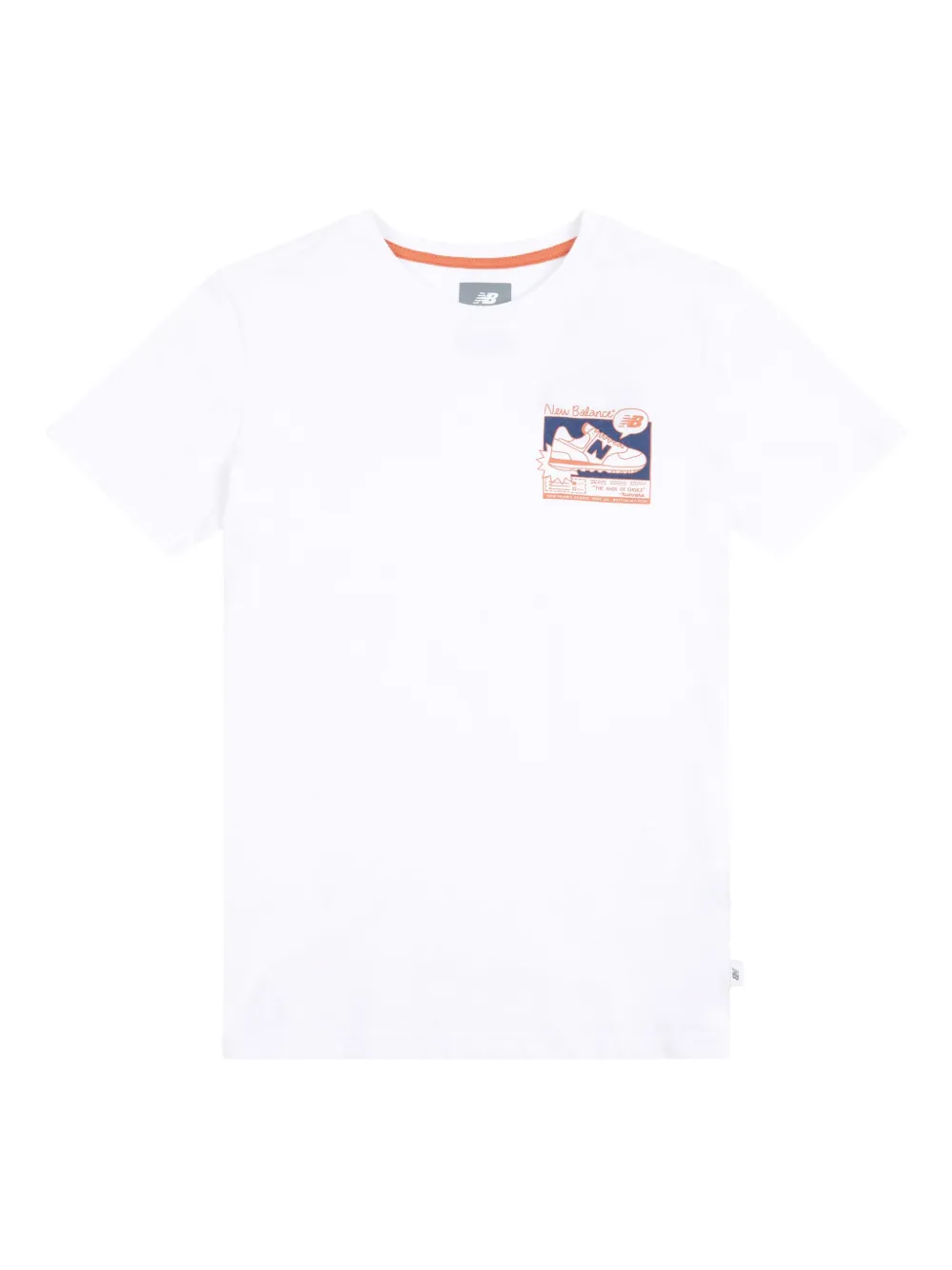 New Balance Kids Sneaker Poster Tシャツ - ホワイト New Balance Kids Sneaker Poster Tシャツ - ホワイト