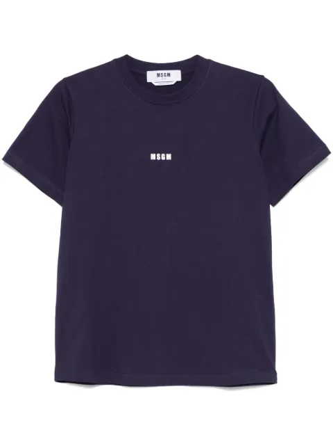 MSGM playera con logo estampado