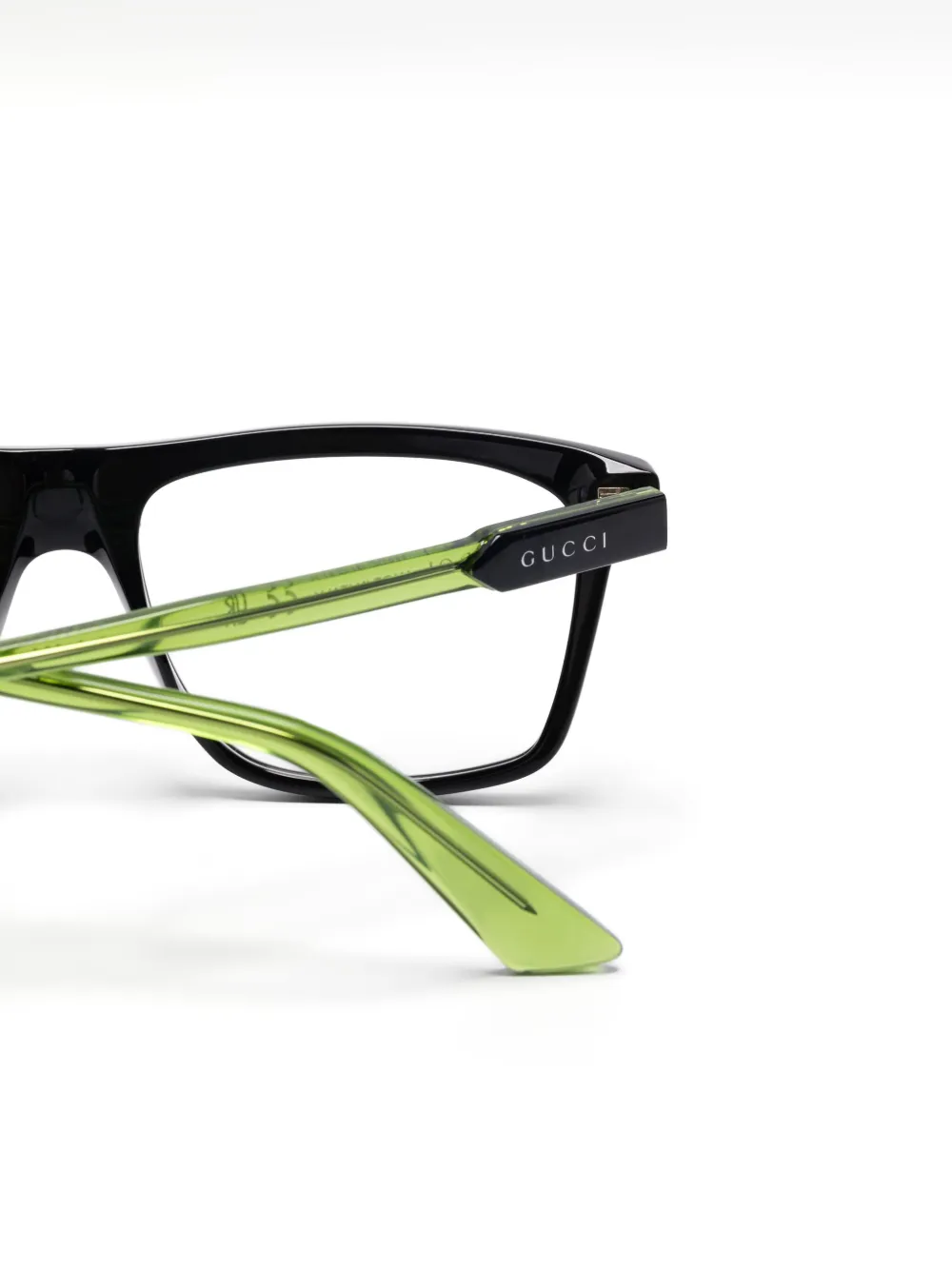 Gucci Eyewear Bril met vierkant montuur Zwart