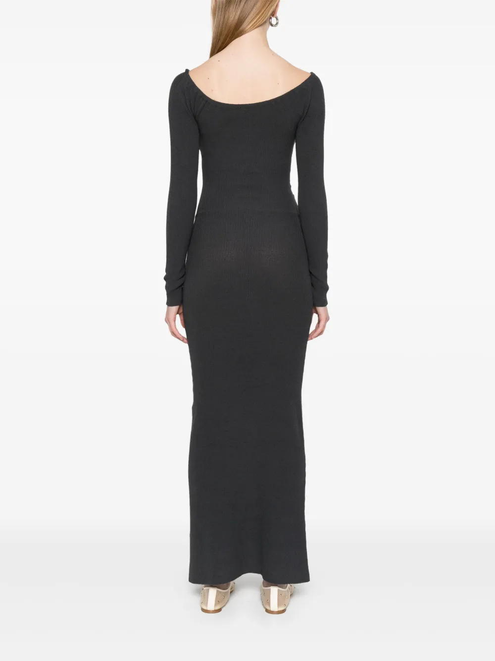 Shop Aya Muse Knitted Maxi Dress
