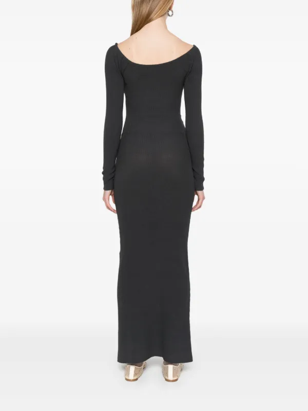 aya muse blue dress Aya Muse Aurora Cut-out Maxi Dress