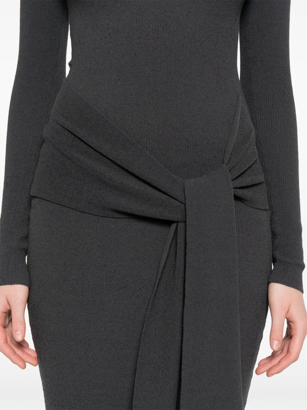 Shop Aya Muse Knitted Maxi Dress