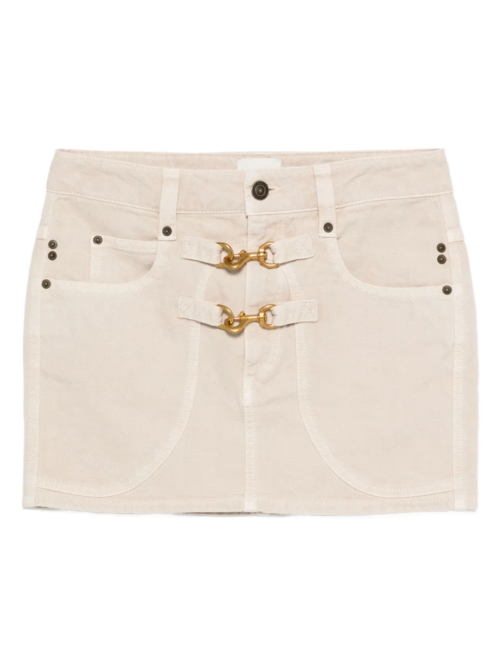 ISABEL MARANT Paulina mini skirt Beige