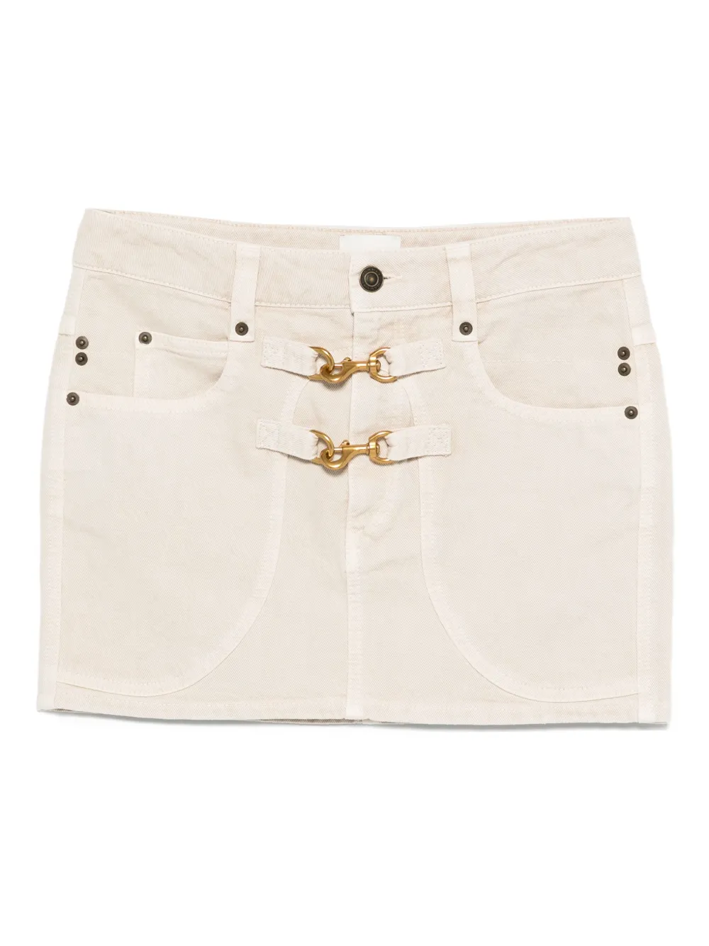 ISABEL MARANT Paulina mini skirt Beige