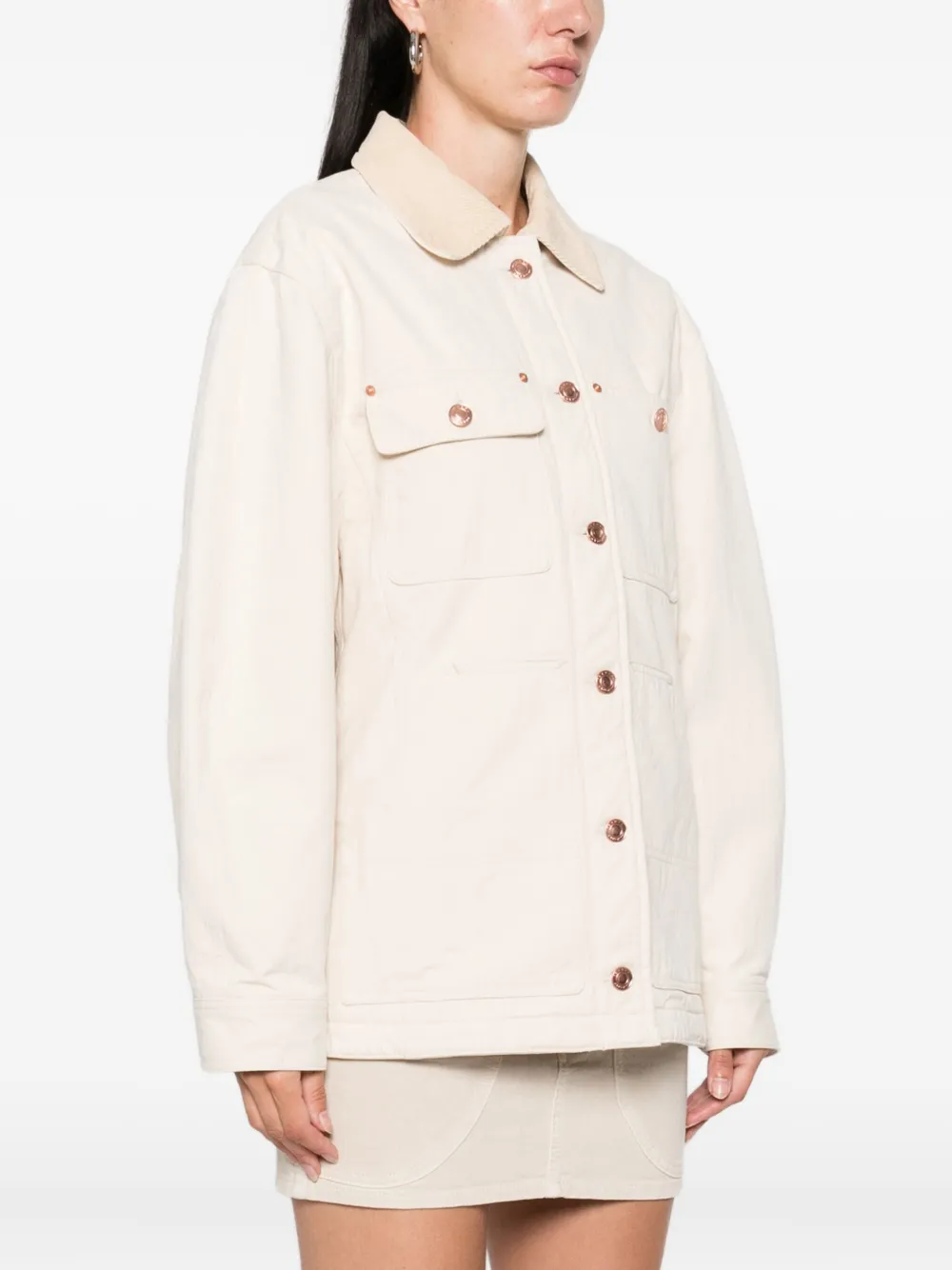ISABEL MARANT Ninon cotton jacket Beige