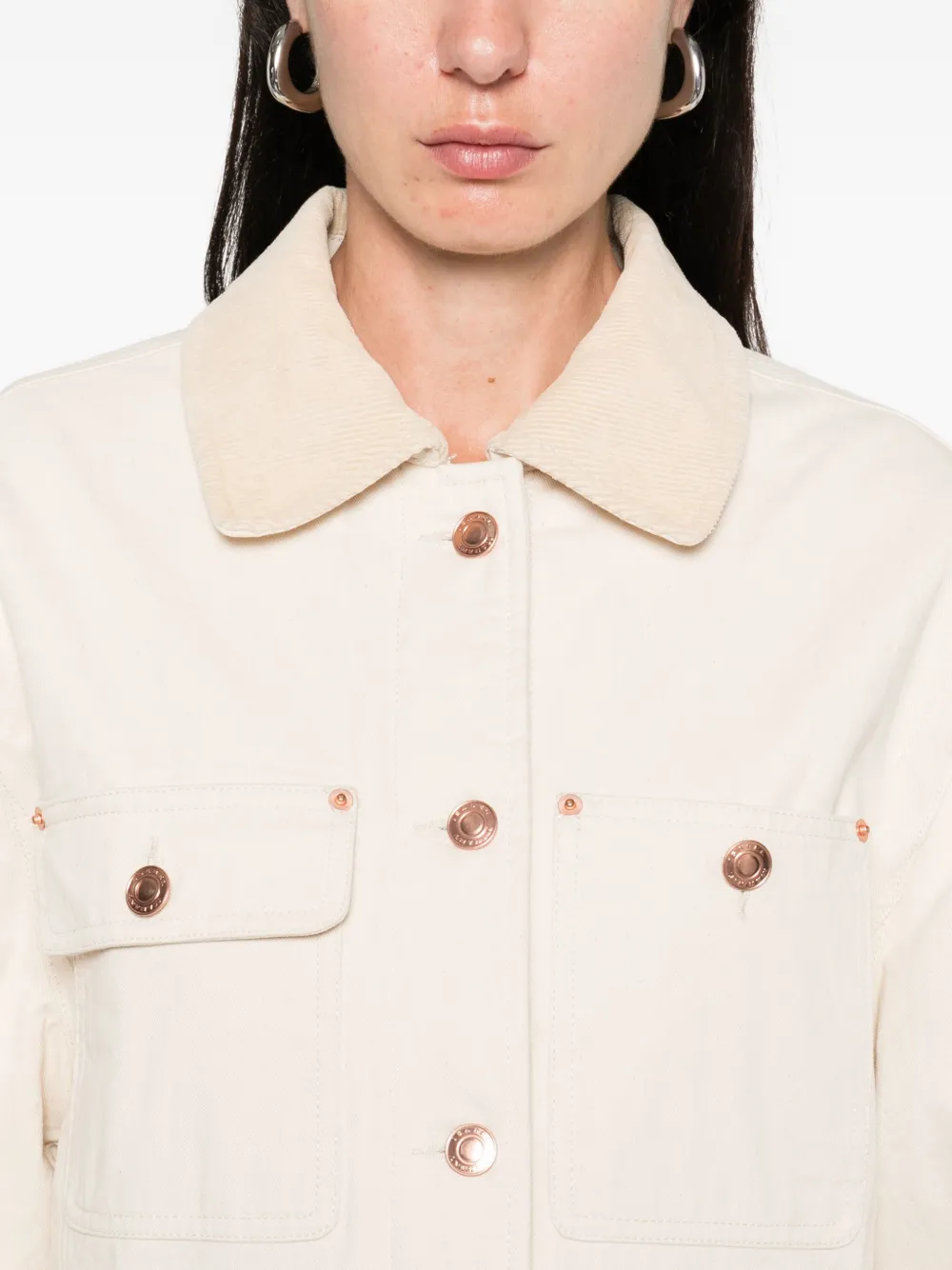 ISABEL MARANT Ninon cotton jacket Beige