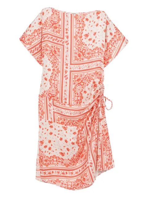FENDI Vestido midi com padronagem jacquard