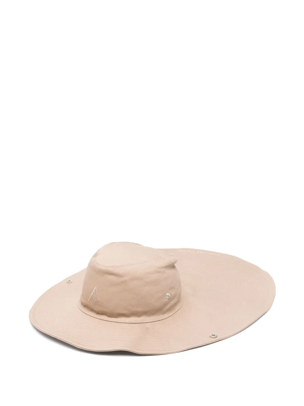 The Attico logo-embroidered sun hat | Neutrals | Image 1
