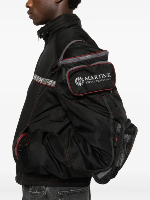 Martine Rose Bumbag Bomber Jacket | Black | FARFETCH