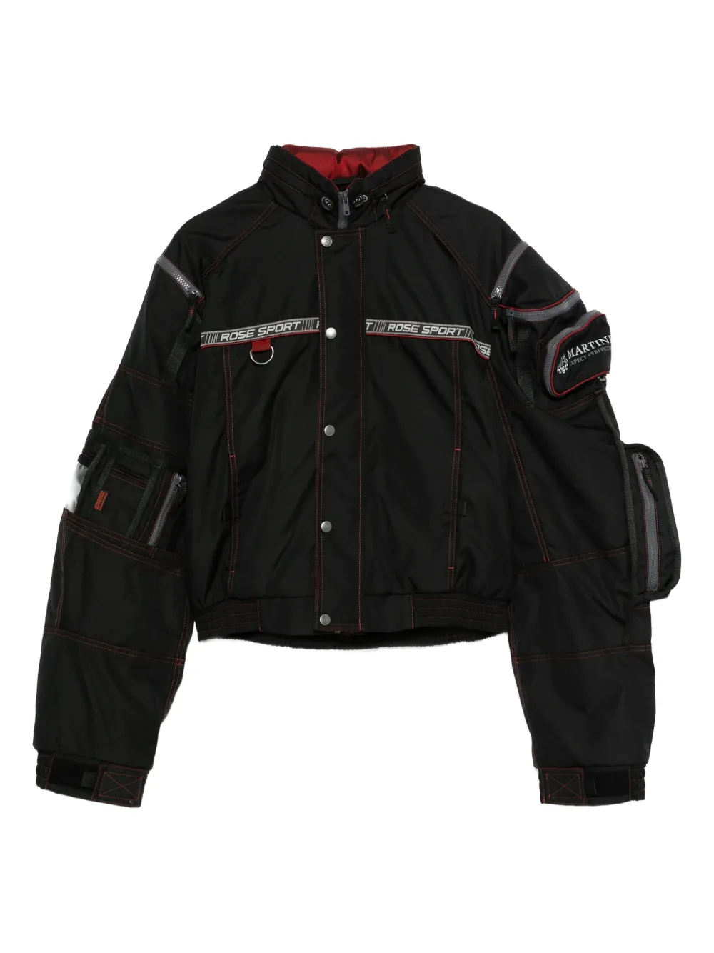 Martine Rose bumbag bomber jacket - Nero