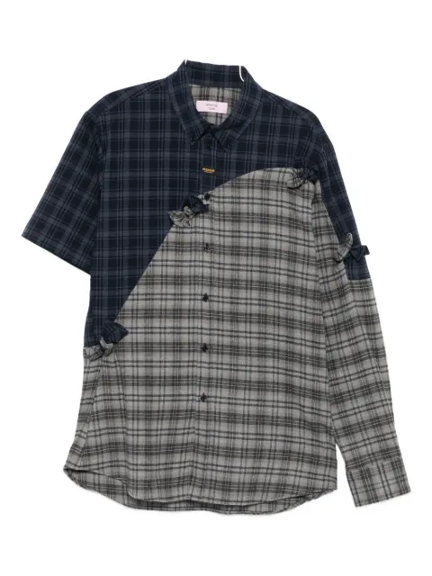 Martine Rose chemise à carreaux