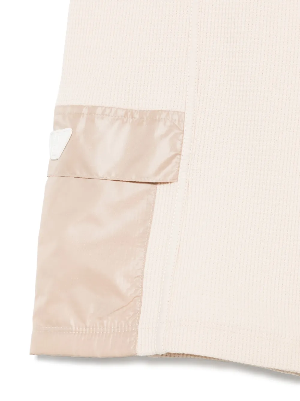 Emporio Armani Kids Shorts met logopatch Beige