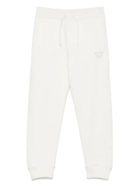 Emporio Armani Kids pants con logo bordado