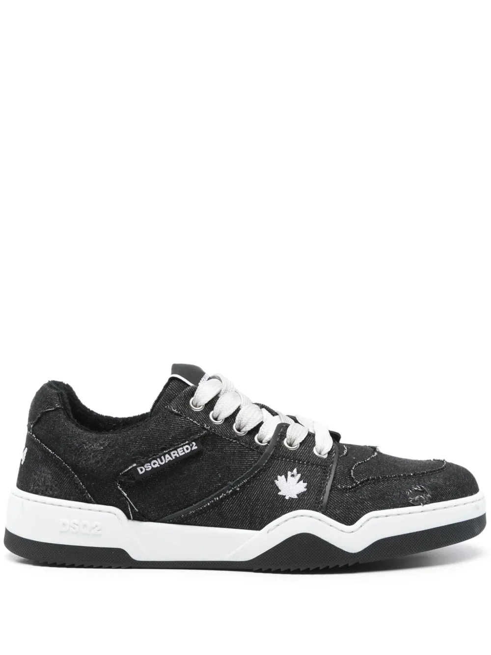 DSQUARED2 Spiker sneakers Zwart