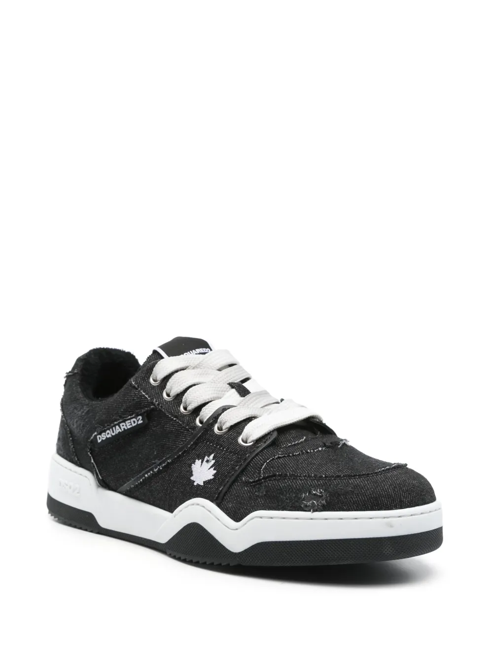 DSQUARED2 Spiker sneakers Zwart