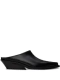 Ann Demeulemeester Auguust ""Black"" cowboy mules