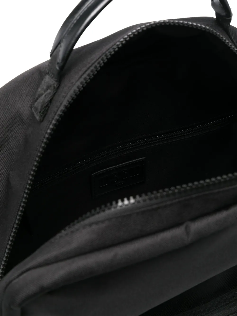 MSGM Kids Rugzak met logo applicatie Zwart