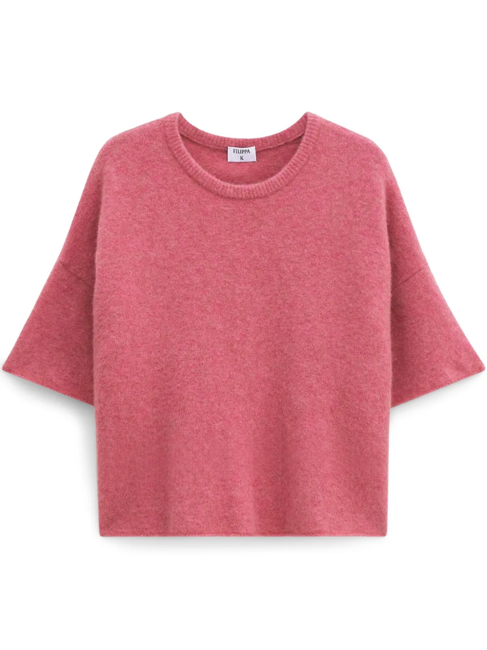 Filippa K Gebreid T-shirt Roze