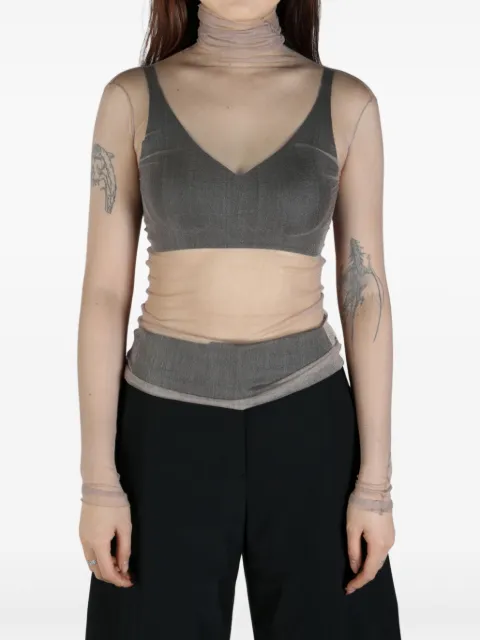 Cortana sheer T-shirt