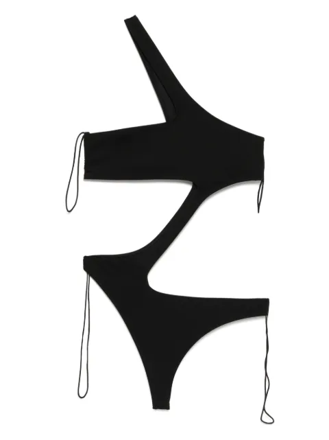 Kiki de Montparnasse La Sirene one-shoulder asymmetrical one piece