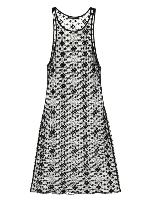 Robe mi-longue à broderies Diamante - Kiki de Montparnasse - Modalova
