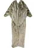 YANGKEHAN silk maxi dress - Green