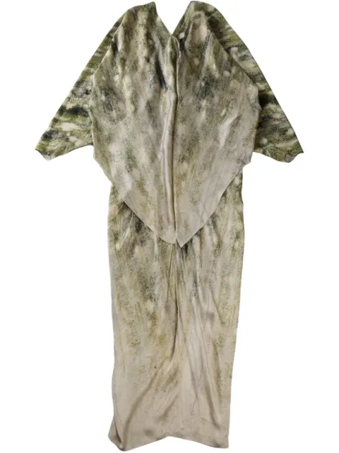 YANGKEHAN silk maxi dress