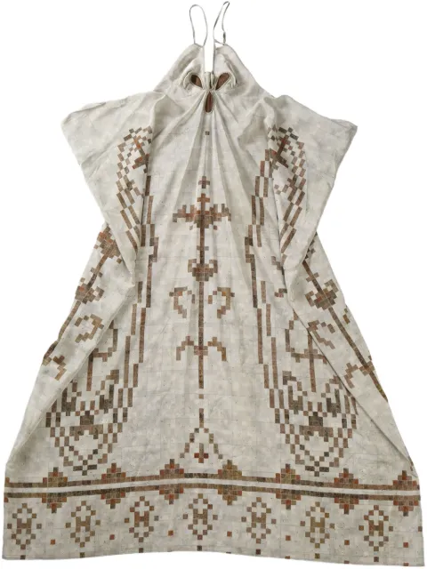 YANGKEHAN silk maxi dress