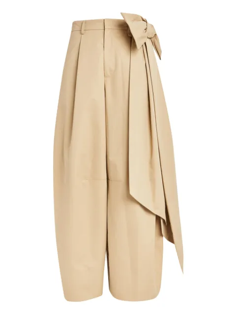 Simone Rocha Paper Cotton Wide Leg trousers 