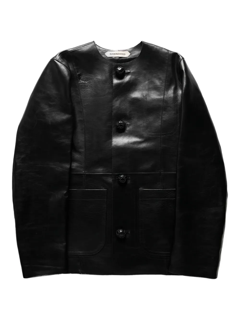 Namacheko Courtenay leather jacket | Black | Image 1