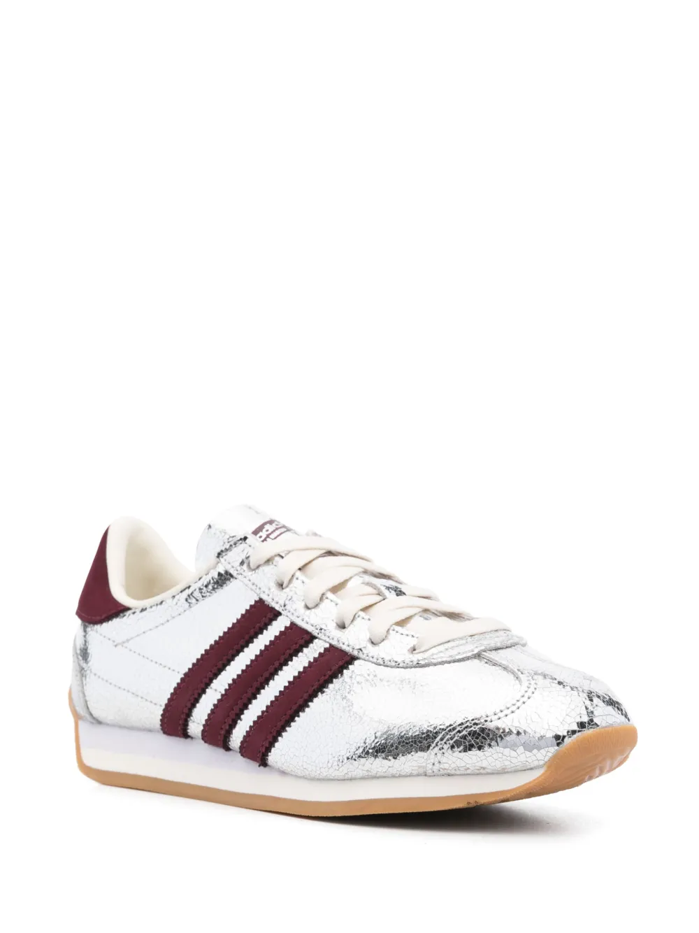 adidas Country OG WMNS "Silver Metallic Maroon" Silver Metallic Maroon Off-White