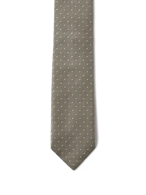 TOM FORD corbata con estampado de lunares
