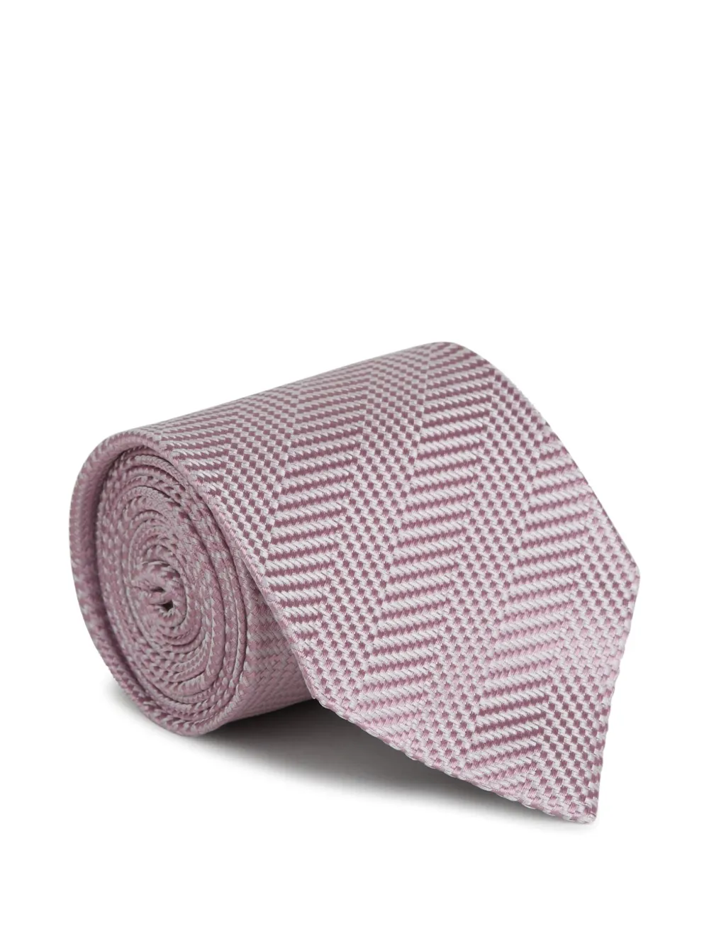 TOM FORD striped tie - Roze