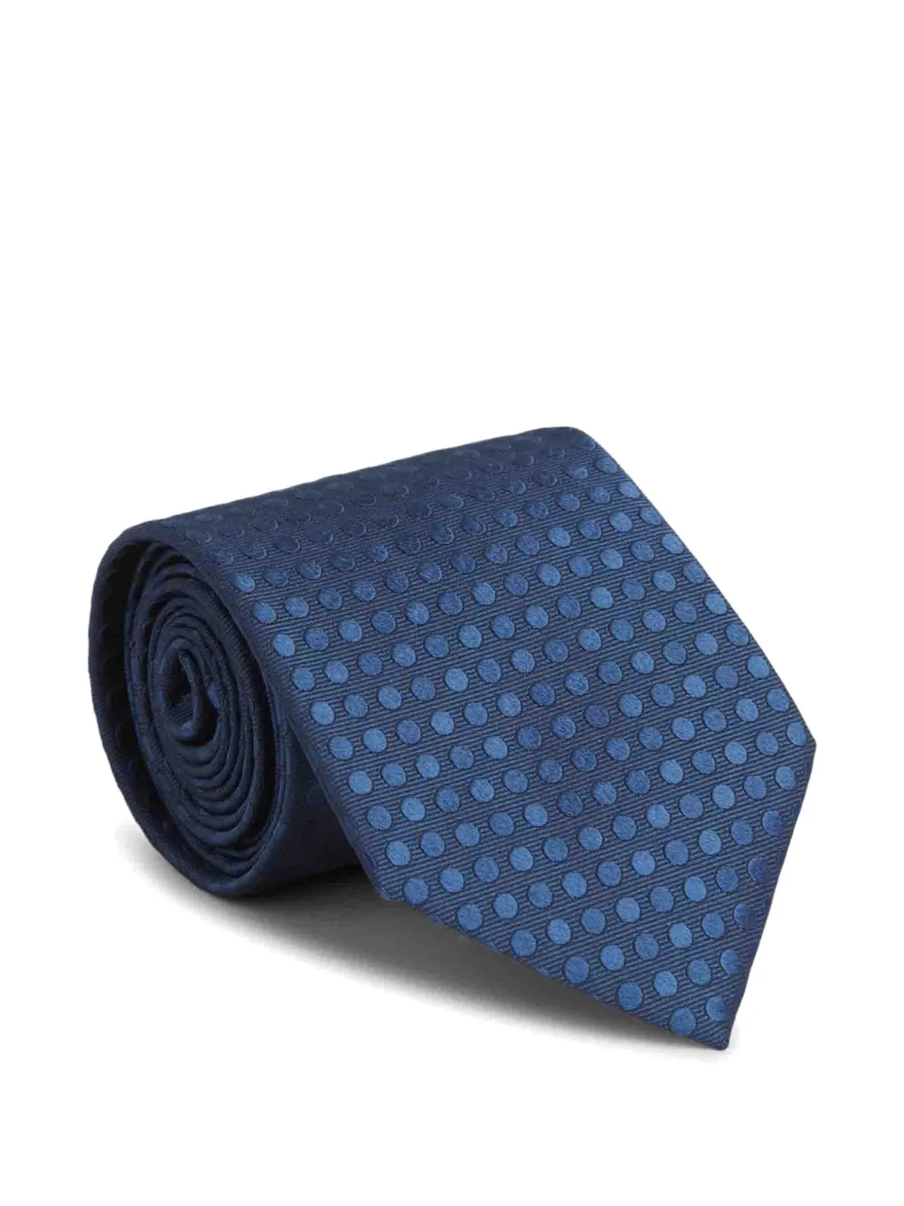 TOM FORD polka-dot tie - Blauw