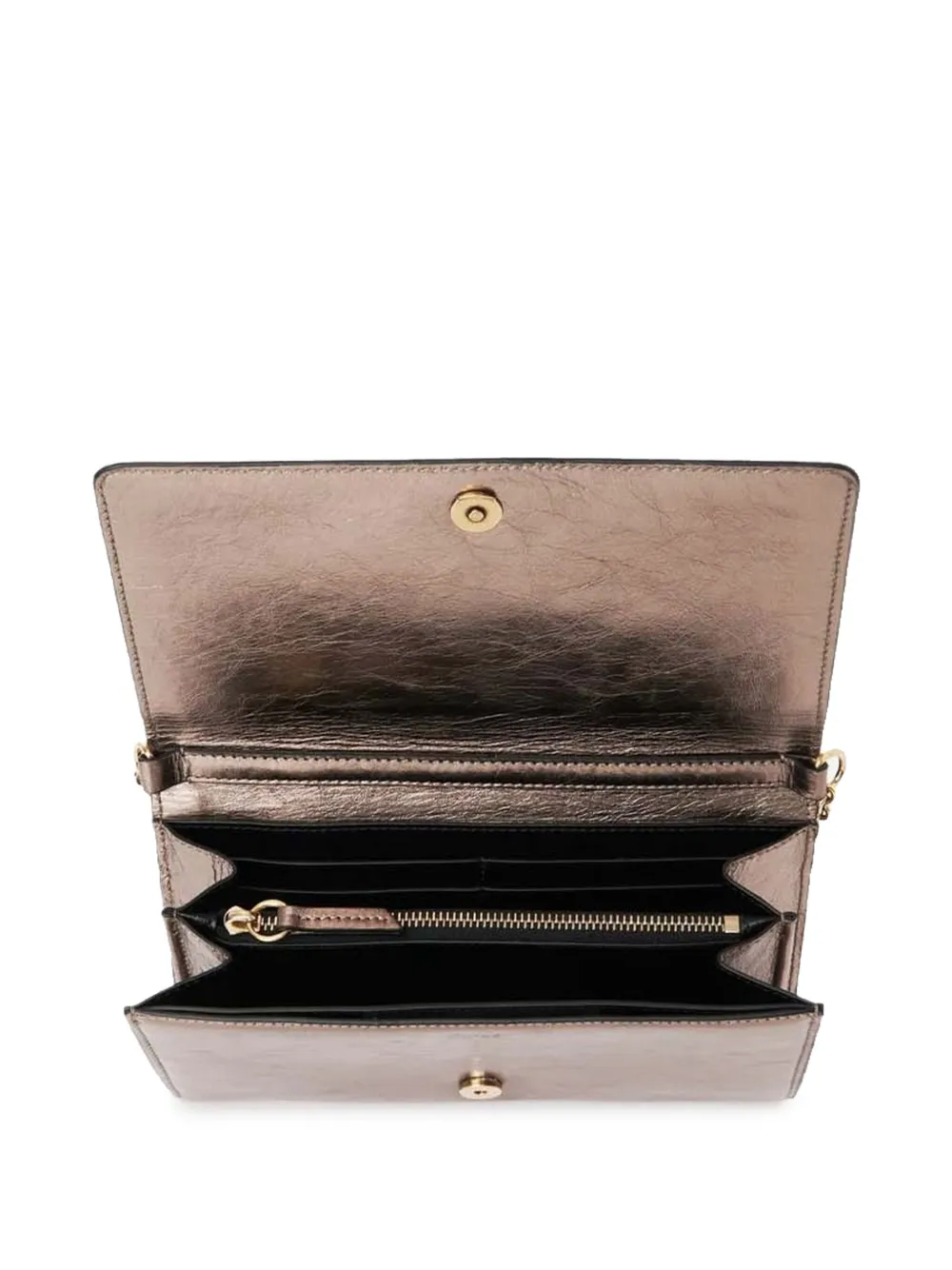 Chloé Iconic Chain Shoulder Bag In Brown