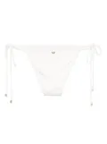 Kiki de Montparnasse lace inset string bikini bottom - Neutrals