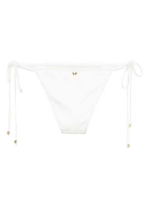 Kiki de Montparnasse lace inset string bikini bottom