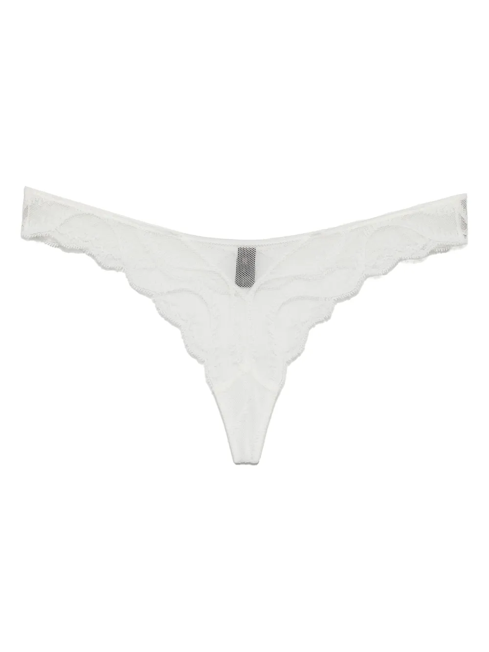 Kiki de Montparnasse Leche Moi string Wit