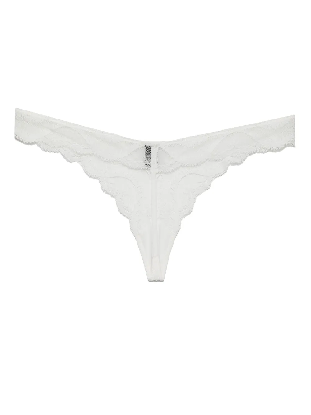 kikidemontparnasse Kiki de Montparnasse Leche Moi string - Wit