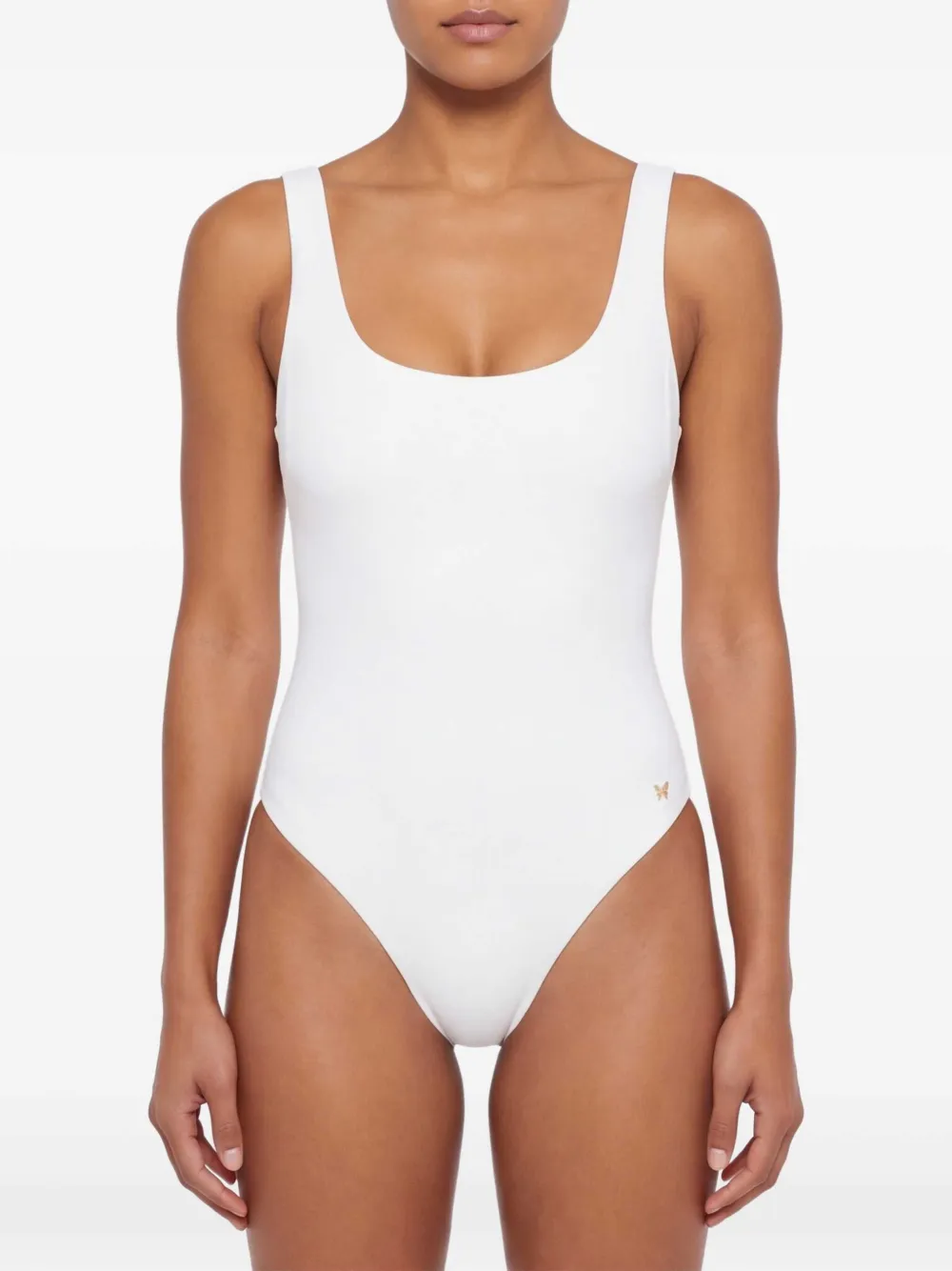 Kiki de Montparnasse Badpak met veters Beige