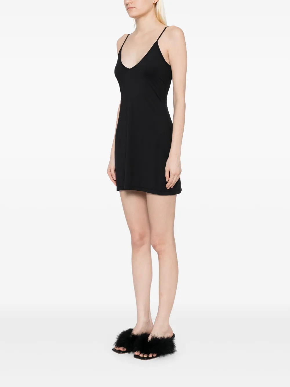 Kiki de Montparnasse Echauffe mini-jurk Zwart