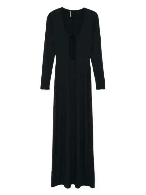 Kiki de Montparnasse echauffe open long gown