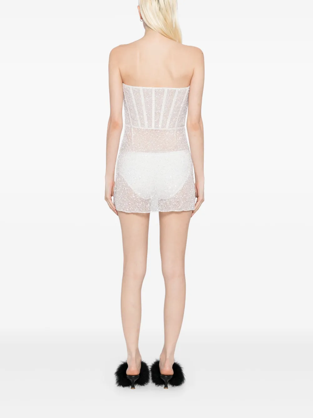Kiki de Montparnasse Ange jurk Beige