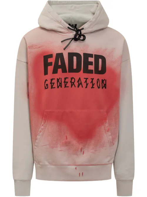 Hoodie Faded Generation - 44 LABEL GROUP - Modalova
