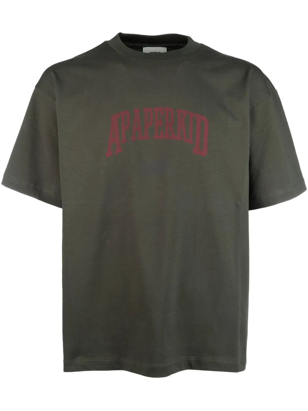 A Paper Kid playera con logo estampado | verde | Image 1