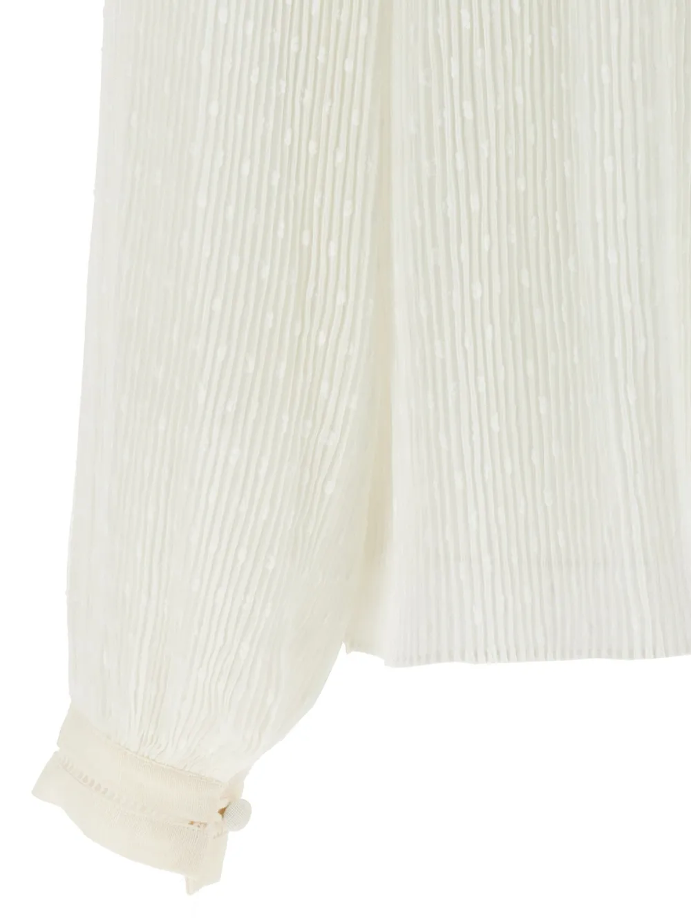 Shop Twinset Georgette Blouse In White